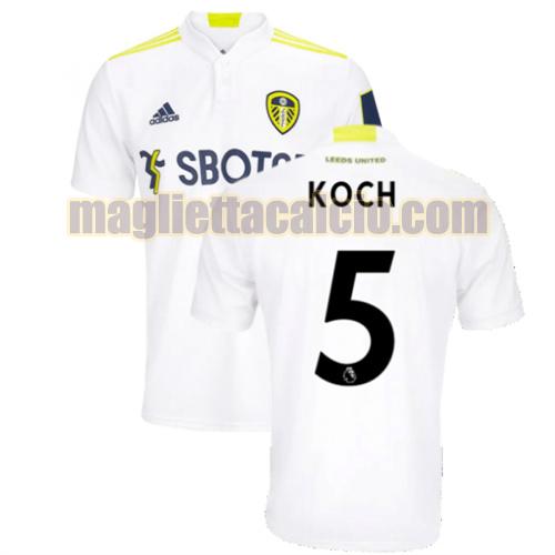 maglia koch 5 leeds united uomo prima 2021-2022