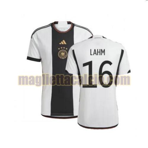 maglia lahm 16 germania uomo prima 2022