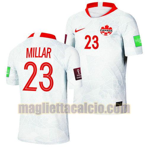 maglia liam millar 23 canada uomo seconda 2022