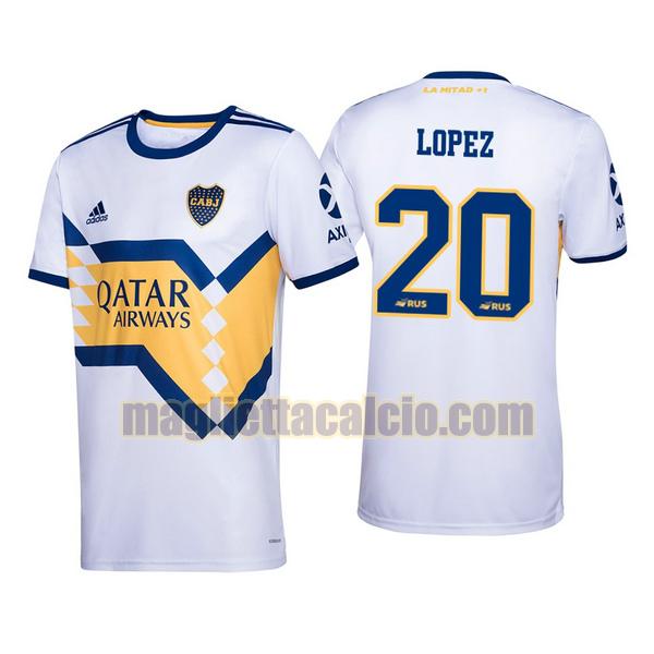 maglia lisandro lopez 20 boca juniors uomo seconda 2020-2021