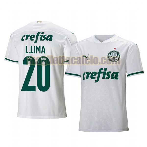 maglia lucas lima 20 palmeiras uomo seconda 2020-2021