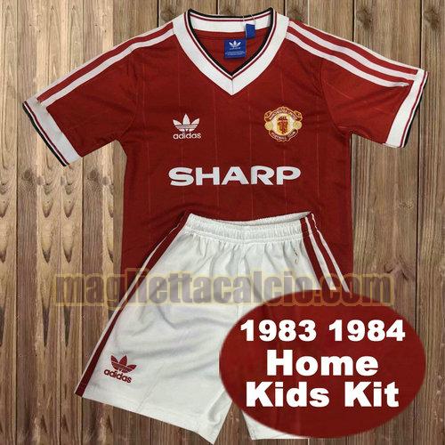 maglia manchester united uomo prima 1983-1984