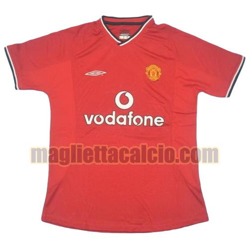 maglia manchester united uomo prima divisa 2000-2002