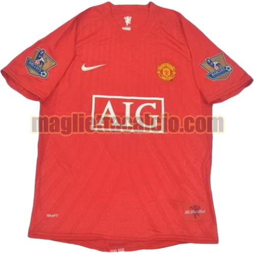 maglia manchester united uomo prima divisa 2008-2009