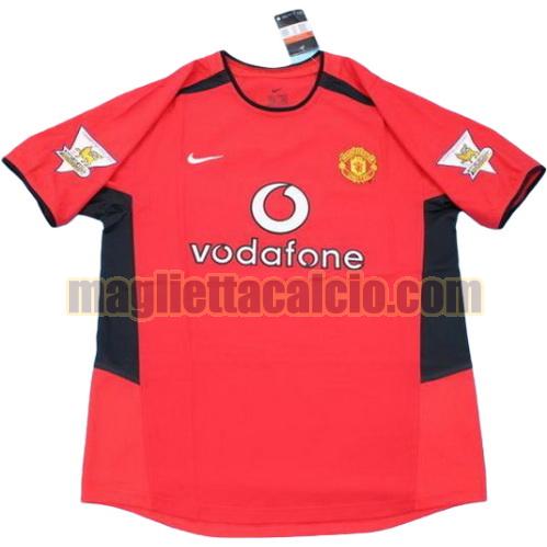 maglia manchester united uomo prima divisa pl 2002-2004