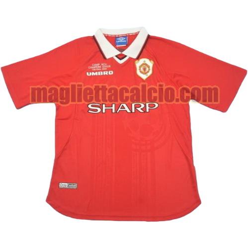 maglia manchester united uomo prima divisa ucl 1999