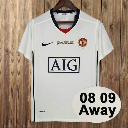 maglia manchester united uomo seconda 2008 2009