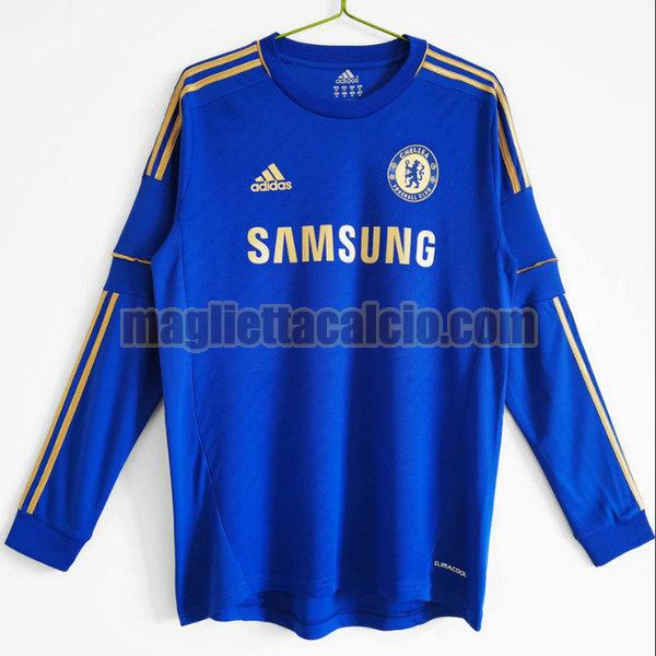 maglia manica lunga chelsea uomo blu prima divisa 2012-2013