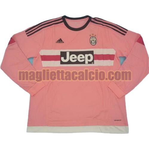 maglia manica lunga juventus uomo seconda divisa 2015-2016