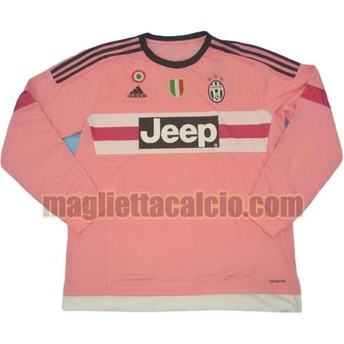 maglia manica lunga juventus uomo seconda divisa lega 2015-2016