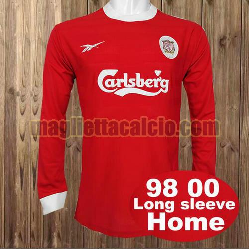 maglia manica lunga liverpool uomo prima 1998-2000