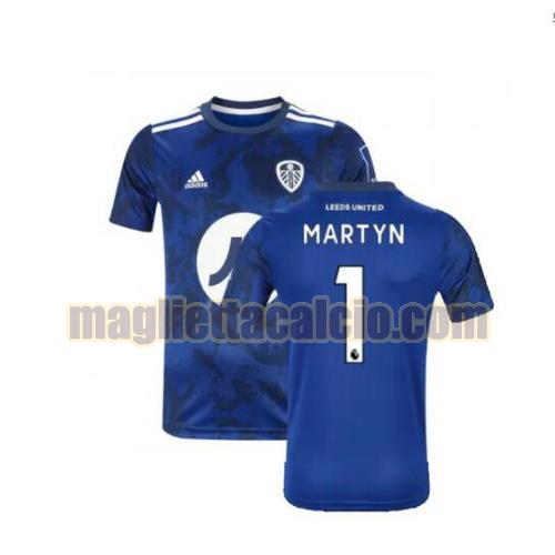 maglia martyn 1 leeds united uomo seconda 2021-2022