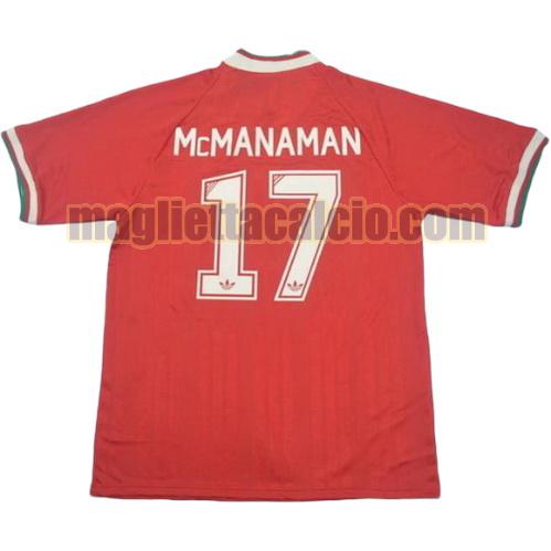 maglia mc manaman 7 liverpool uomo prima divisa 1993-1995