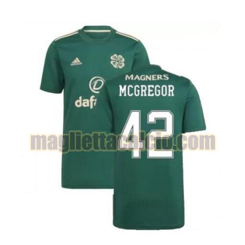 maglia mcgregor 42 celtic uomo seconda 2021-2022