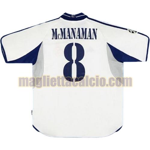 maglia mcmanaman 8 real madrid uomo prima divisa 2001-2002