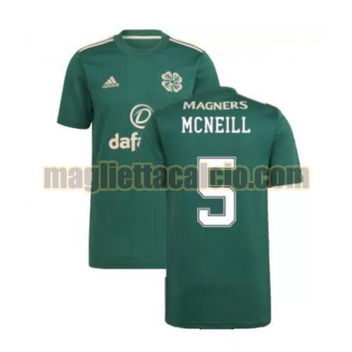 maglia mcneill 5 celtic uomo seconda 2021-2022