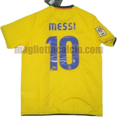 maglia messi 10 barcellona uomo seconda divisa lfp 2008-2009