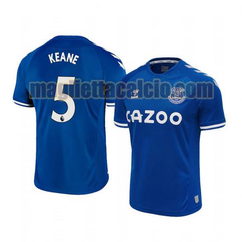 maglia michael keane 5 everton uomo prima 2020-2021