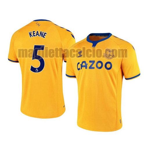 maglia michael keane 5 everton uomo seconda 2020-2021