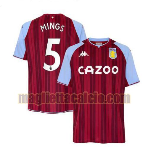 maglia mings 5 aston villa uomo prima 2021-2022