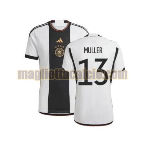 maglia muller 13 germania uomo prima 2022