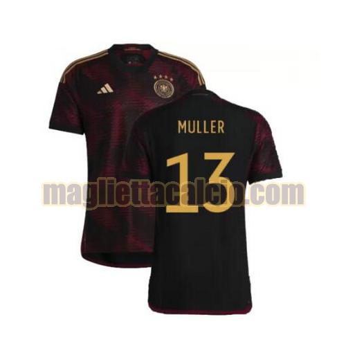 maglia muller 13 germania uomo seconda 2022