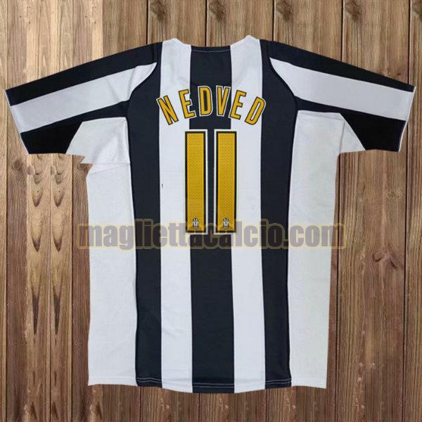 maglia nedved 11 juventus uomo nero prima 2004-2005