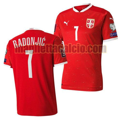 maglia nemanja radonjic 7 serbia uomo prima 2022