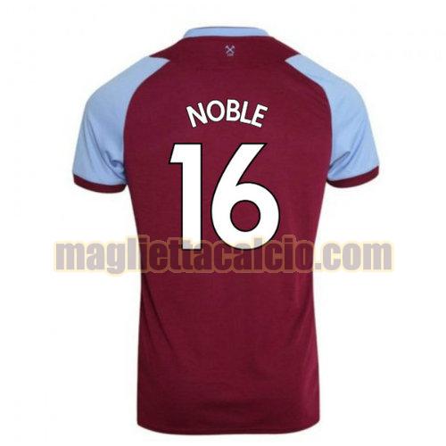 maglia noble 16 west ham uomo prima 2020-2021