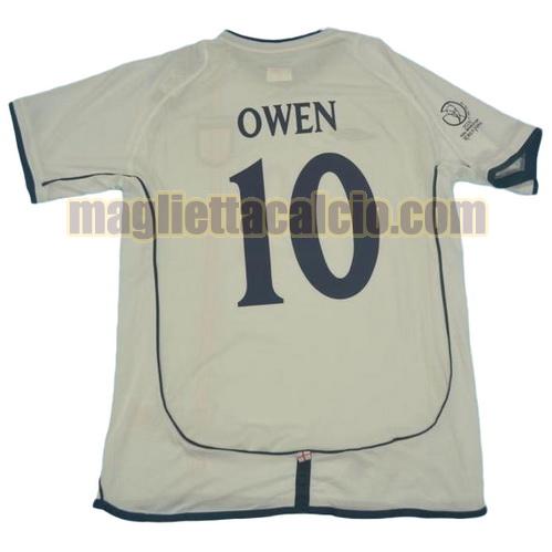 maglia owen 10 inghilterra uomo prima divisa 2002