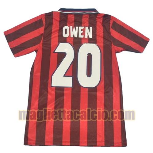 maglia owen 20 inghilterra uomo seconda divisa 1998