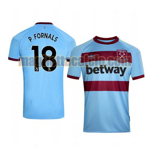 maglia pablo fornals 18 west ham uomo seconda 2020-2021