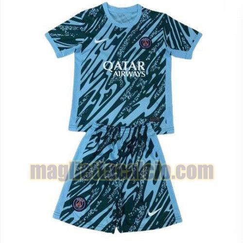 maglia paris saint germain bambino blu 2024-2025