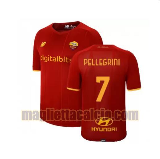 maglia pellegrini 7 as roma uomo prima 2021-2022