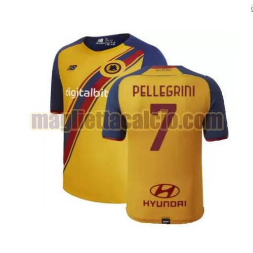 maglia pellegrini 7 as roma uomo terza 2021-2022