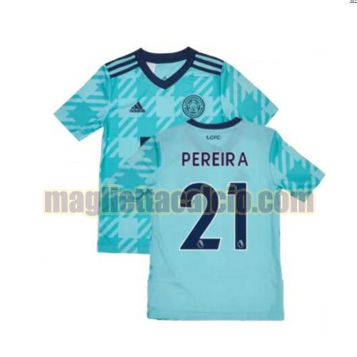 maglia pereira 21 leicester city uomo seconda 2021-2022