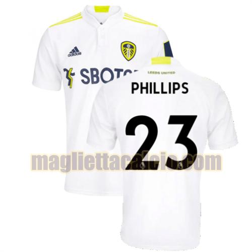 maglia phillips 23 leeds united uomo prima 2021-2022