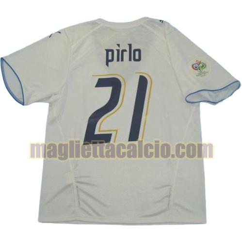 maglia pirlo 21 italia uomo seconda divisa coppa del mondo 2006