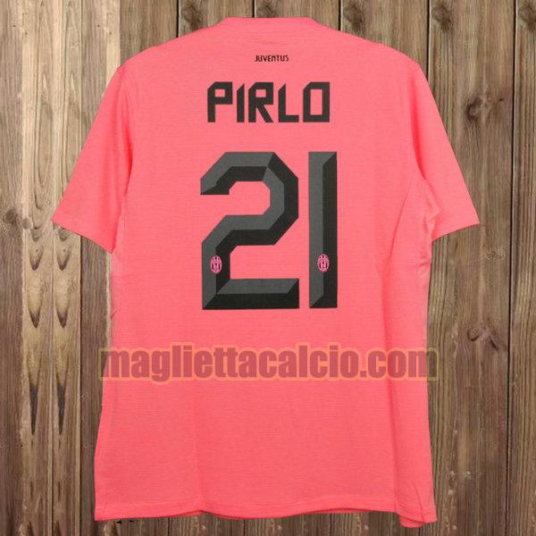 maglia pirlo 21 juventus uomo rosa seconda 2011-2012