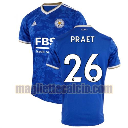 maglia praet 26 leicester city uomo prima 2021-2022