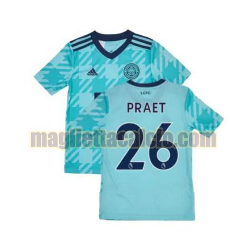 maglia praet 26 leicester city uomo seconda 2021-2022