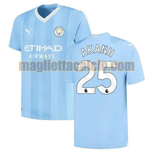 maglia prima akanji 25 manchester city uomo 2023-2024