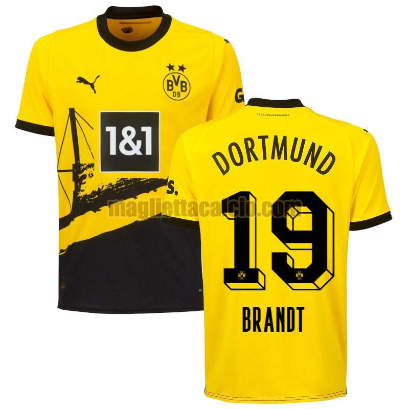 maglia prima brandt 19 borussia dortmund uomo 2023-2024