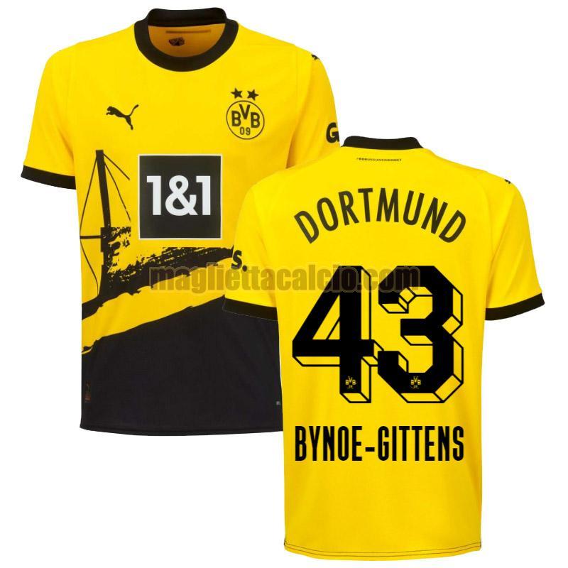 maglia prima bynoe gittens 43 borussia dortmund uomo 2023-2024