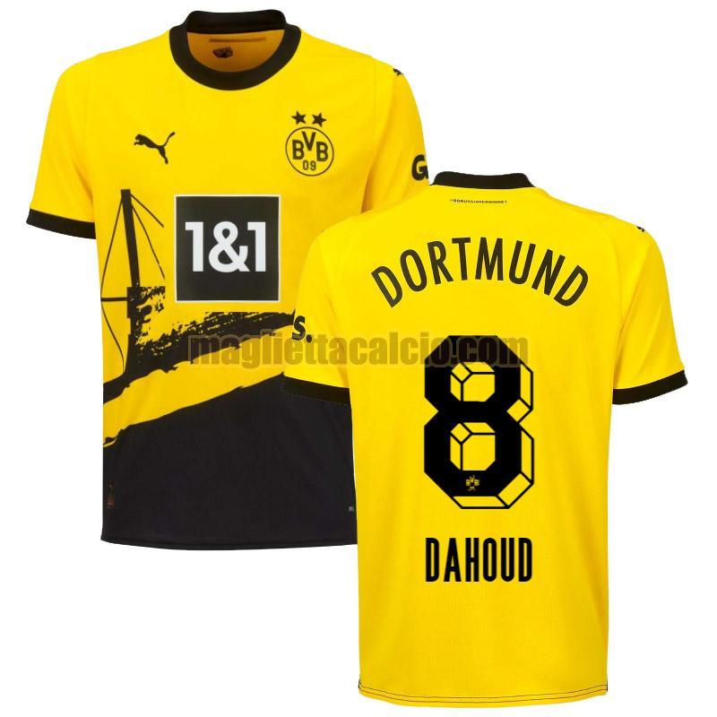 maglia prima dahoud 8 borussia dortmund uomo 2023-2024