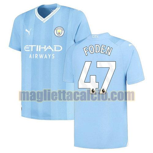 maglia prima foden 47 manchester city uomo 2023-2024