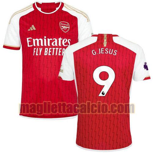 maglia prima g. jesus 9 arsenal uomo 2023-2024