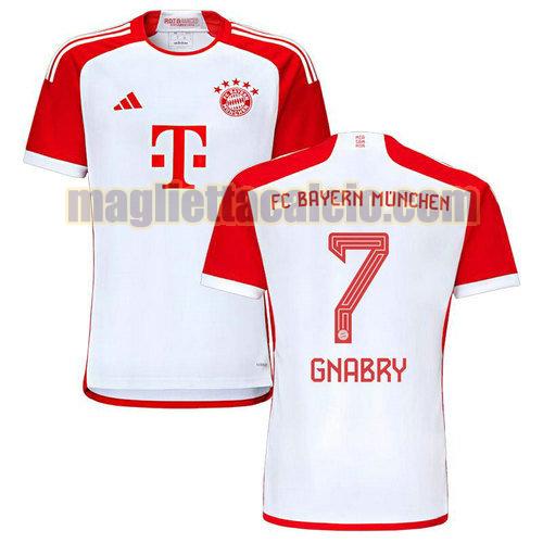 maglia prima gnabry 7 bayern monaco uomo 2023-2024