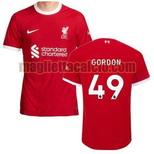 maglia prima gordon 49 liverpool uomo 2023-2024