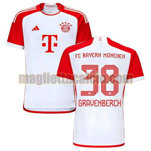 maglia prima gravenberch 38 bayern monaco uomo 2023-2024